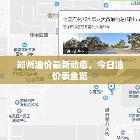 郑州油价最新动态,今日油价表全览