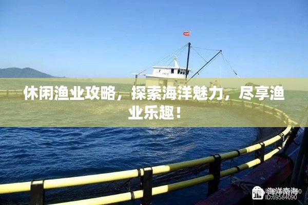 休闲渔业攻略，探索海洋魅力，尽享渔业乐趣！