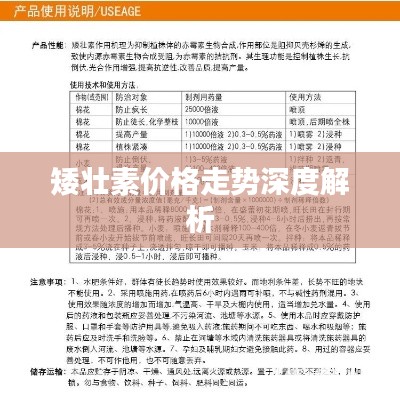 矮壮素价格走势深度解析