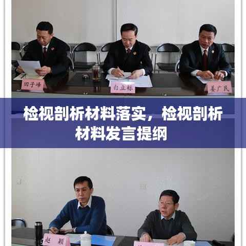 检视剖析材料落实,检视剖析材料发言提纲