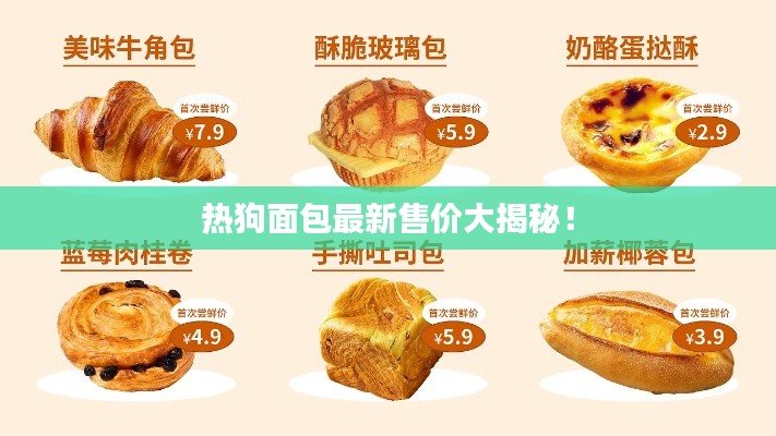 热狗面包最新售价大揭秘！